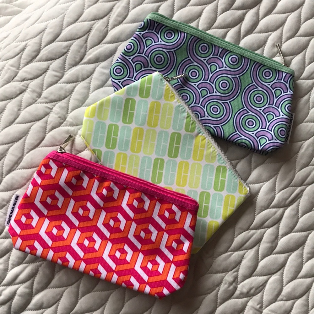 3 Clinique Cosmetic Bags